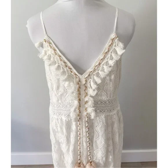 Cupshe Ariya V-neck Lace Up Slip Dress- NWT! - Picture 8 of 12